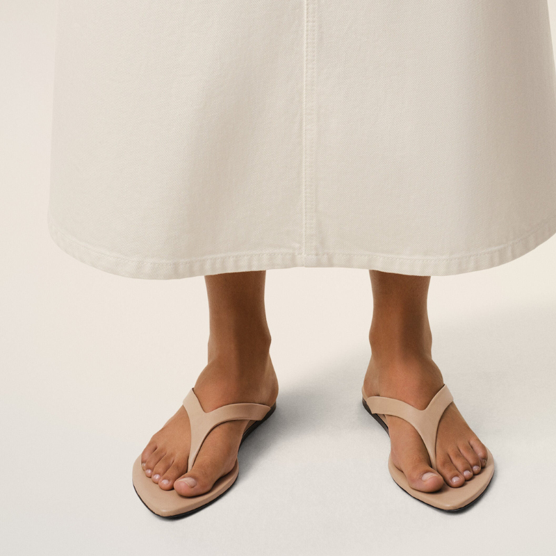 Dame flip-flop sandaler med skridsikker sål | Virelda