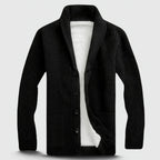 Velric Dane Langærmet Herre Cardigan Med V-Hals Knaplukning Casual