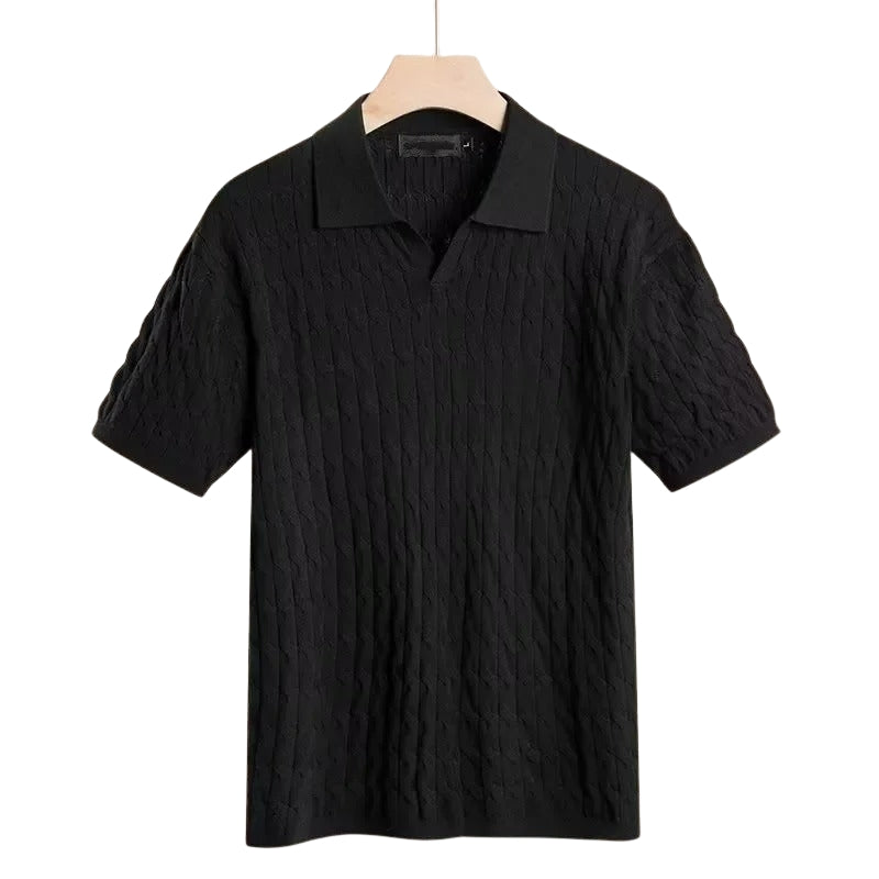 Polo T-shirt bomuld klassisk krave kortærmet | Sevano