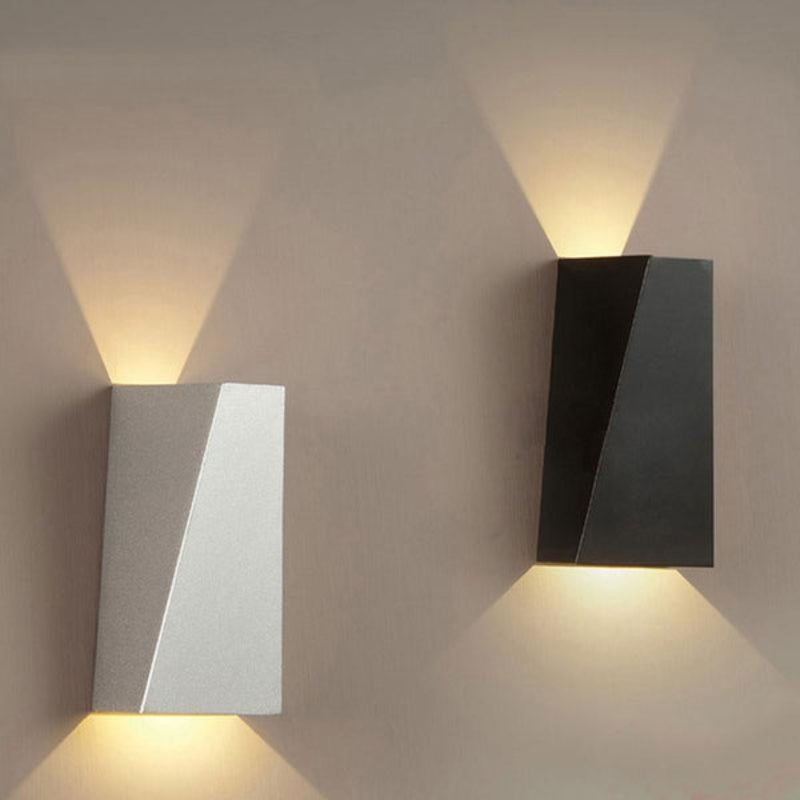 Væglampe Dobbelt LED Aluminium Vægbelysning | TwinGlow
