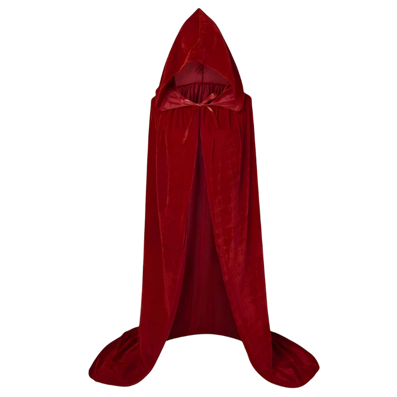 Heksekappe Lang Halloween Cosplay Kostume | MysticVeil