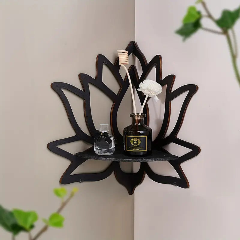 Svævehylde Lotus Vægmonteret Opbevaring | Floralis