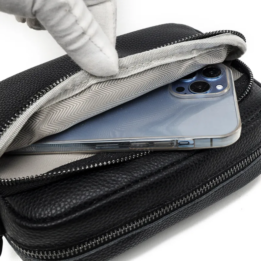 Messenger Taske Dame Ægte Læder Kompakt Crossbody Casual Hverdag Klassisk | Elettra
