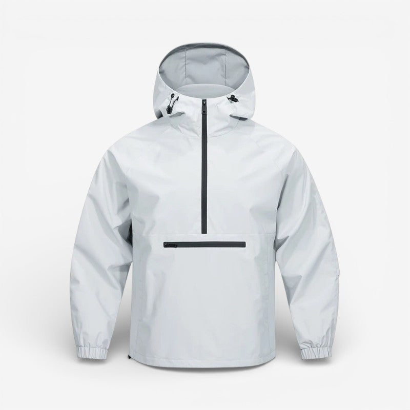 Cavron Hale Langærmet Herre Hoodie Jakke Med Justerbar Hætte Casual