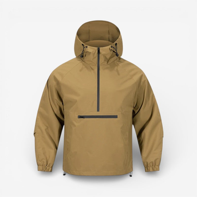 Cavron Hale Langærmet Herre Hoodie Jakke Med Justerbar Hætte Casual