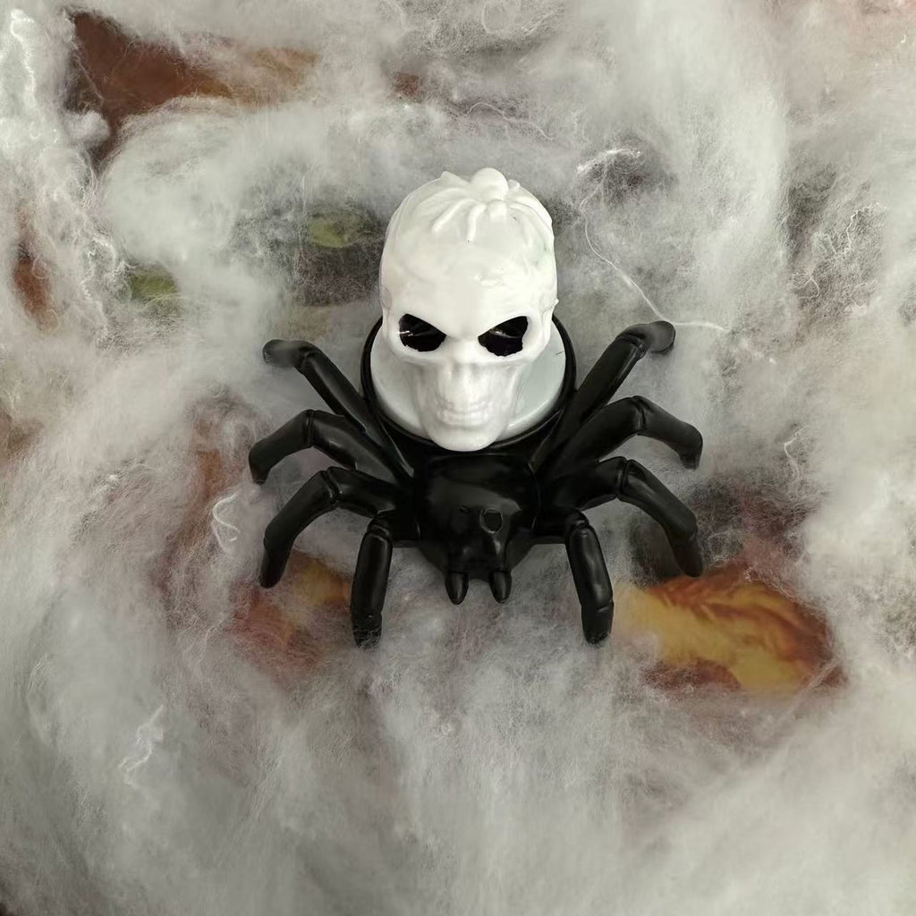 Halloween Spider Candle Holders with Creepy Designs