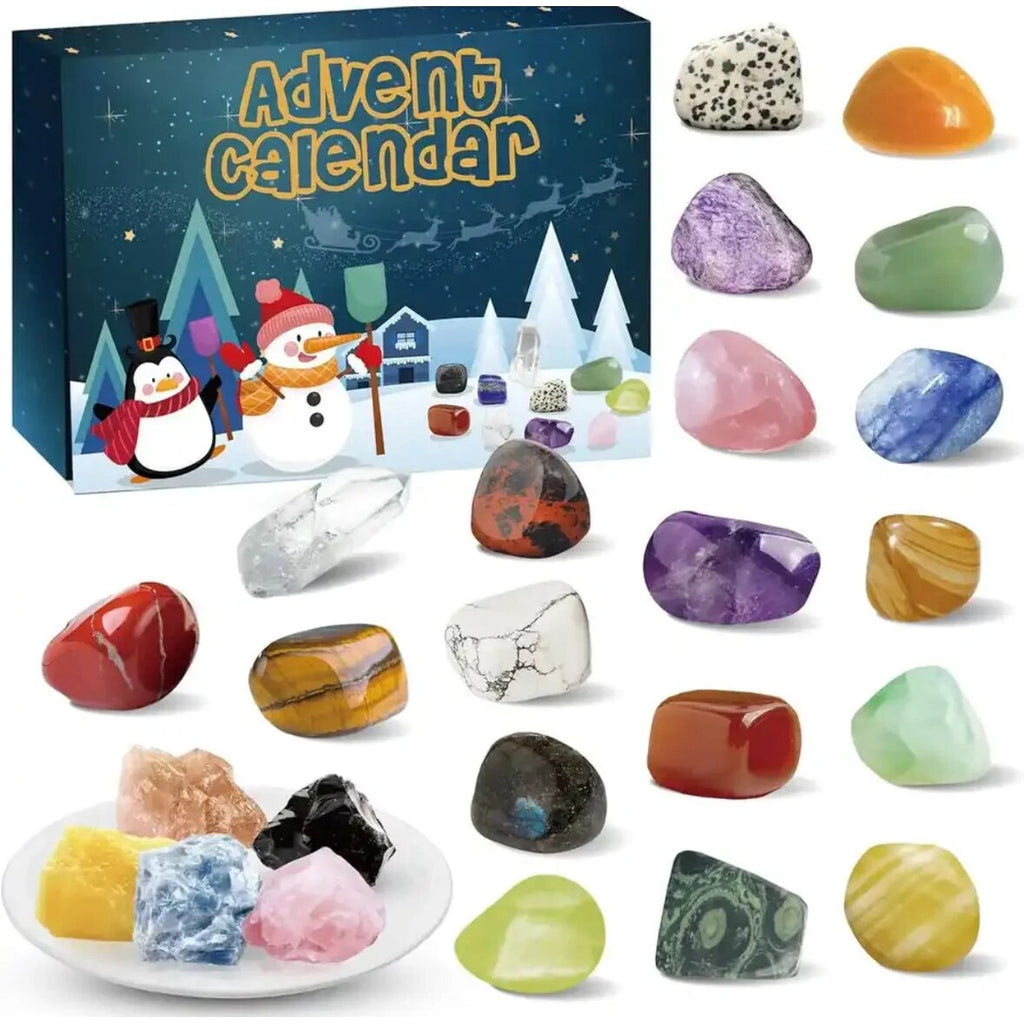 Ekskluzywny kalendarz adwentowy z 24 minerałami do kolekcjonowania | RockAdvent