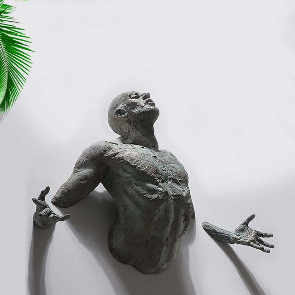 Vægskulptur med Abstrakt Kunstnerisk Design | Arvessa