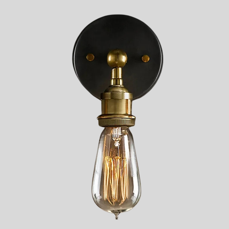 LED Væglampe Vintage Metal Vægmonteret | RetroGlow