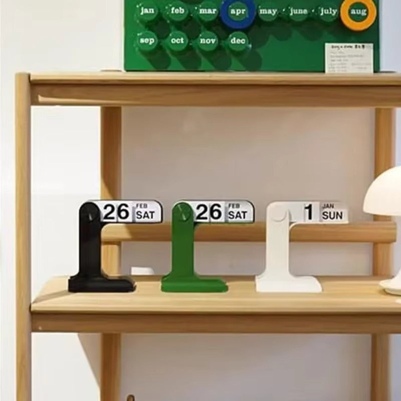 Skrivebordskalender med Justerbart Resin Design | Tempora