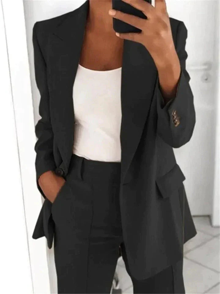 Dame Sæt Elegant Tailored Komfort Business | Velmira