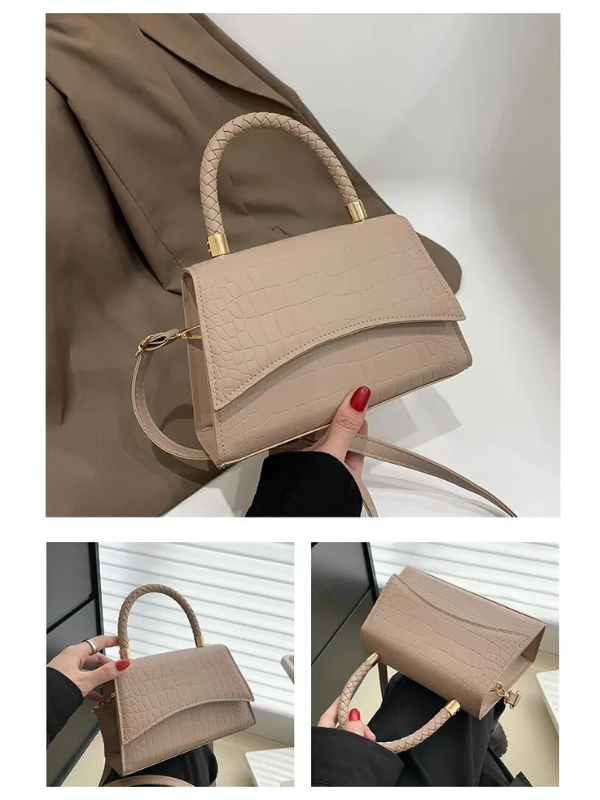 Dame Håndtaske PU-Læder Crossbody Skuldertaske Klassisk Elegant | Camilla
