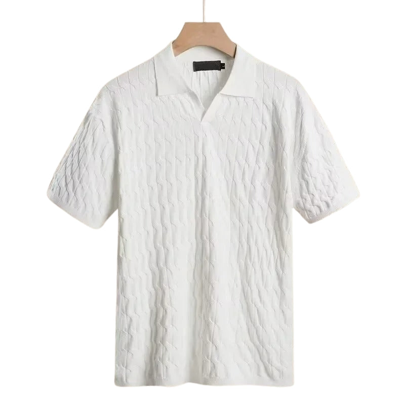 Polo T-shirt bomuld klassisk krave kortærmet | Sevano