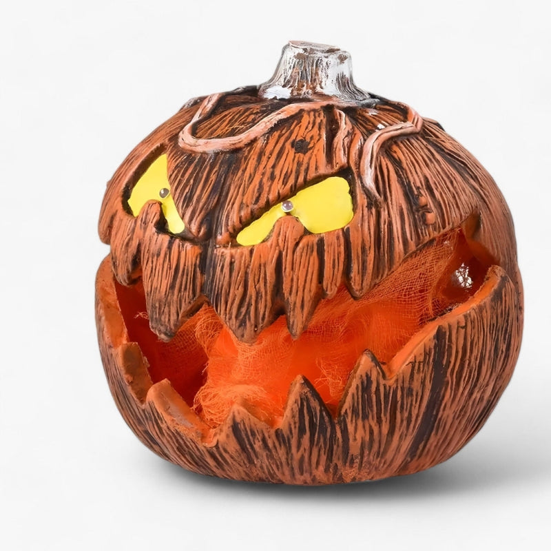 Halloween Græskarlygte LED Flammende Batteridrevet | GræskarGlow