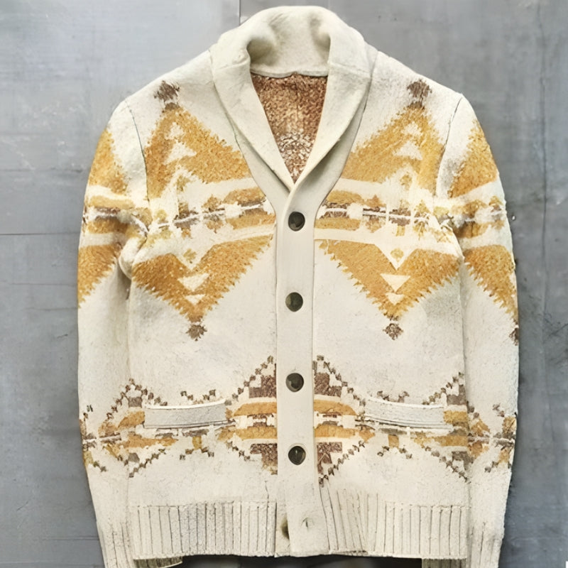 Alverin - Classic Print Cardigan