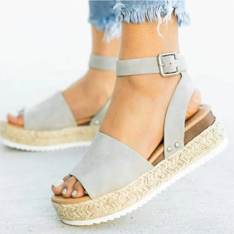 Sandaler Blokhæl Justerbar Komfort | Astera