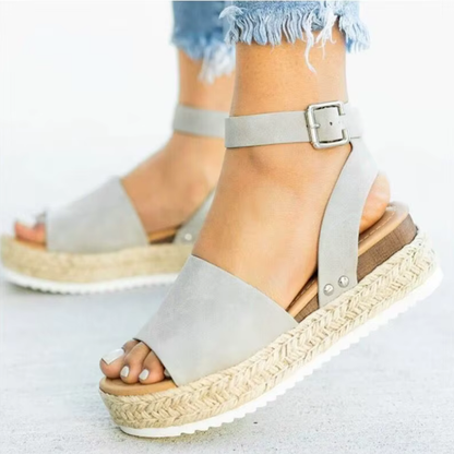 Sandaler Blokhæl Justerbar Komfort | Astera