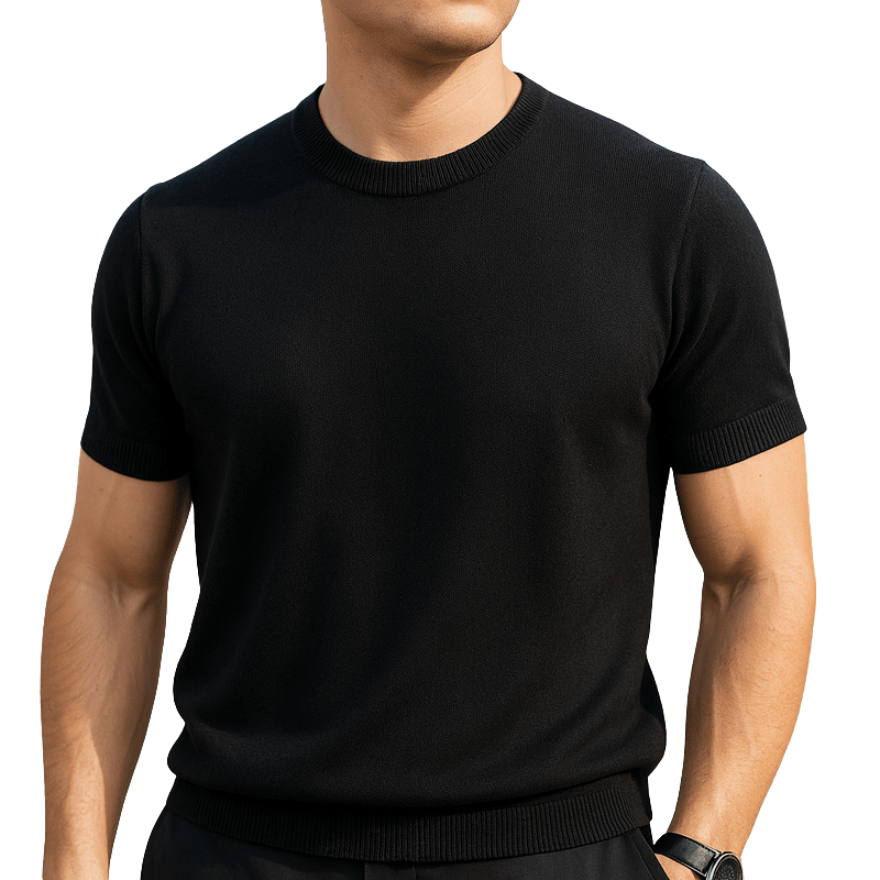 Kortærmet T-shirt Let Polyester Oversized Pasform Sommer Komfort | Orvyn