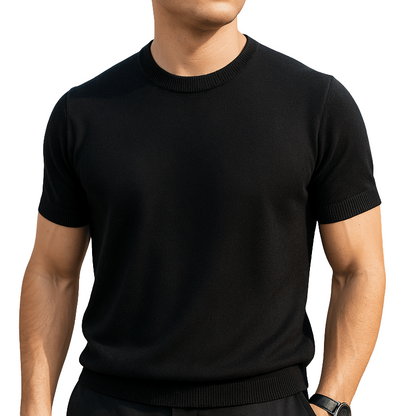 Kortærmet T-shirt Let Polyester Oversized Pasform Sommer Komfort | Orvyn