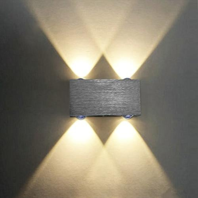 LED Væglampe Op- og Nedadgående Metal Indendørs | DualBeam
