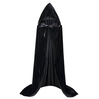 Heksekappe Lang Halloween Cosplay Kostume | MysticVeil