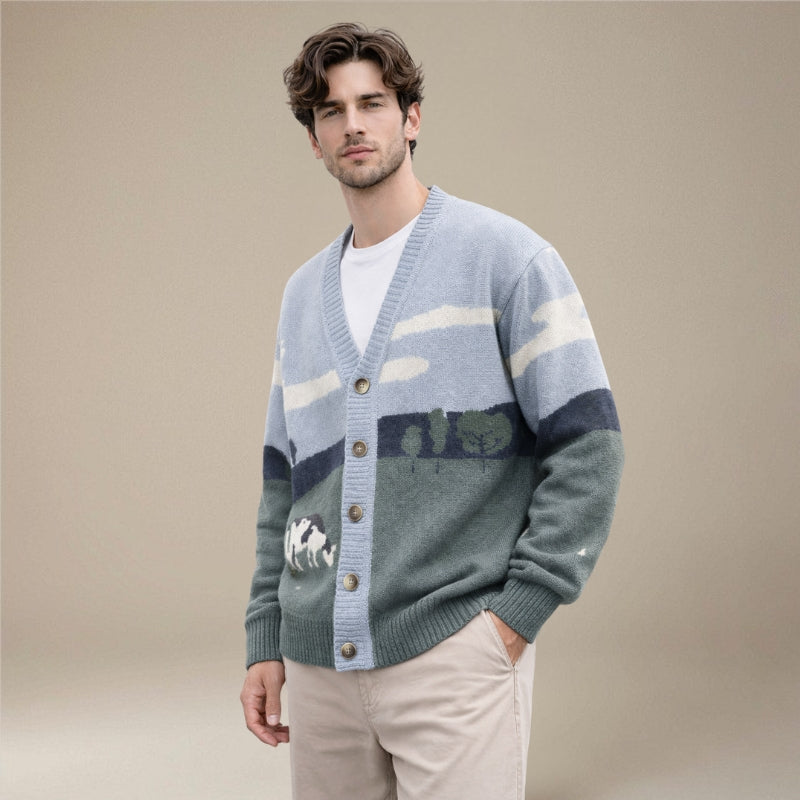 Selwyn - V-Neck Button Cardigan