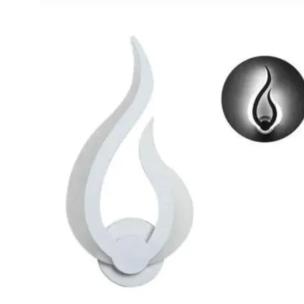Væglampe med Flammeformet LED Belysning | Ignisia
