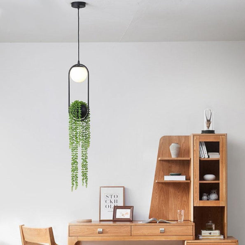 Flowerpot Pendellampe Dekorativ Metal Indendørs | GlowNest