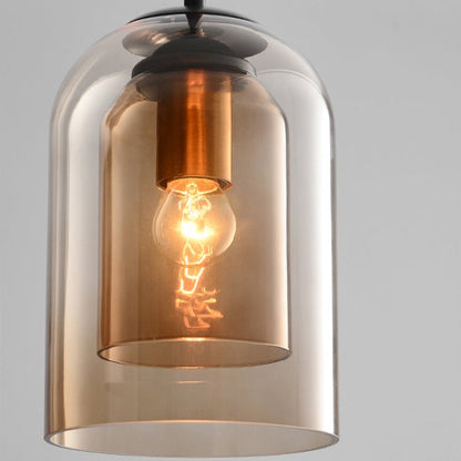 LED Pendellampe Glas Justerbar Moderne Belysning | LumiDrop