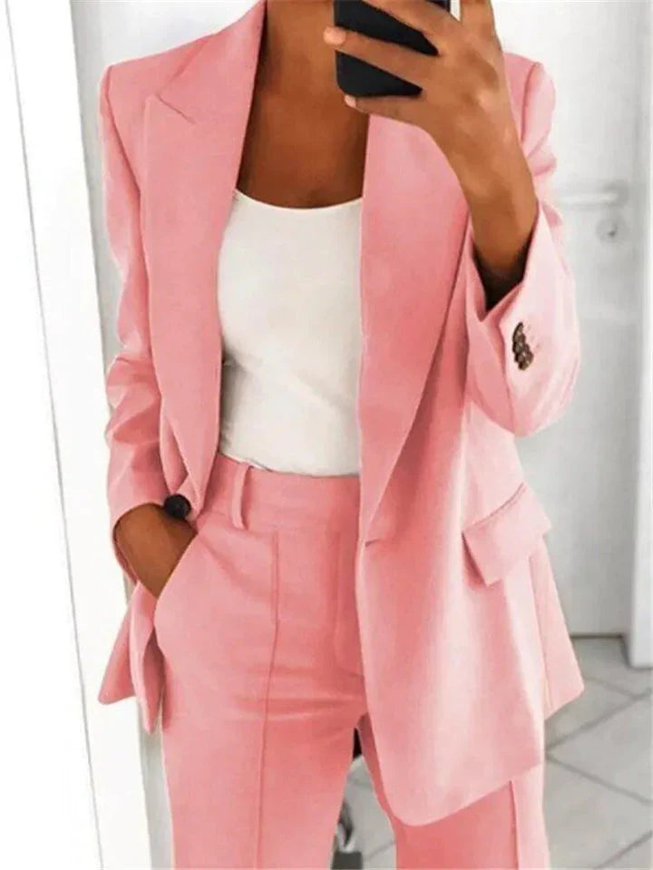 Dame Sæt Elegant Tailored Komfort Business | Velmira