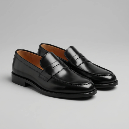 Herre Loafers Slip-On Læder | Alex