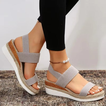 Sandaler chunky sål remme åben tå | Belmira