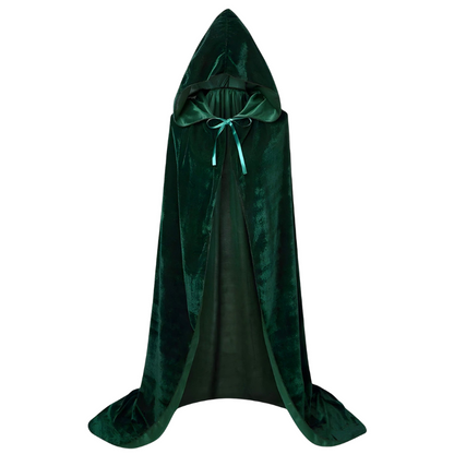 Heksekappe Lang Halloween Cosplay Kostume | MysticVeil