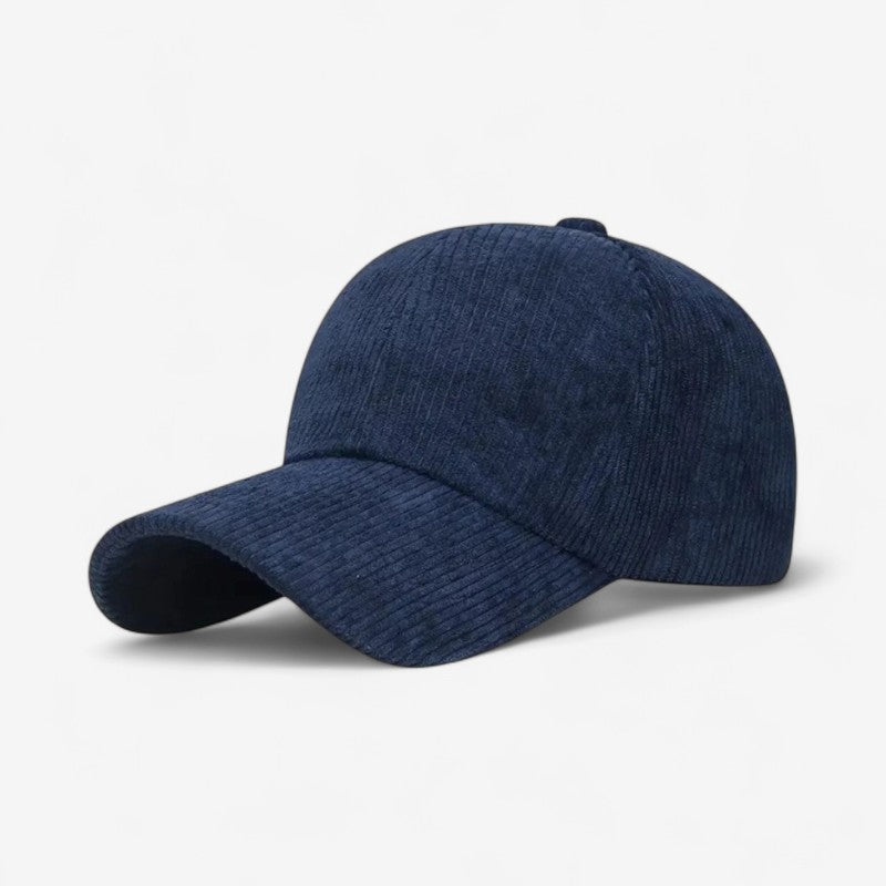Dame Baseball Cap i Cord Justerbar Pasform | Savira