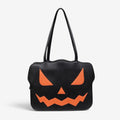 Skuldertaske med græskardesign kompakt PU taske til Halloween arrangementer | Ximena