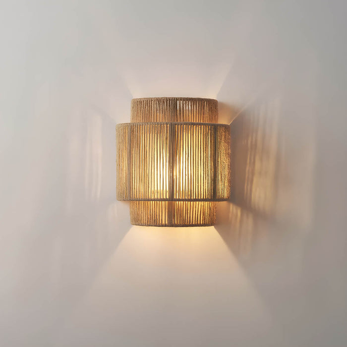 LED Væglampe Rebdesign Naturlige Materialer Warmt Lys | Vitoria
