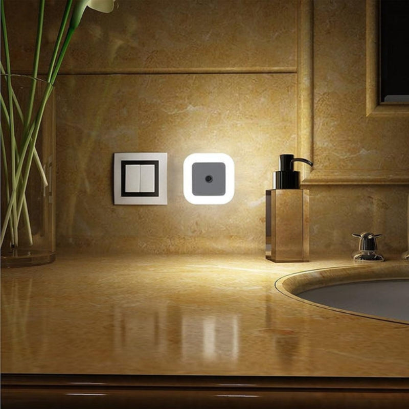 Mini LED Vægnatlampe Blødt Guidelys ABS | NightEase