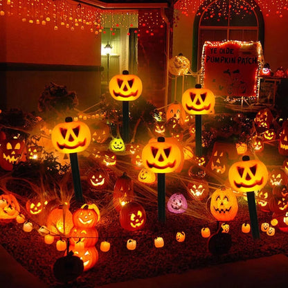 Solcelle Havelamper LED Græskar Halloween | SolarGlow