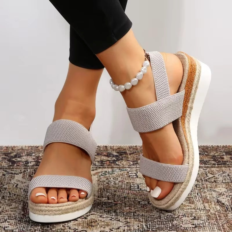 Sandaler chunky sål remme åben tå | Belmira