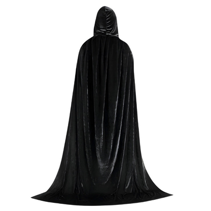 Heksekappe Lang Halloween Cosplay Kostume | MysticVeil