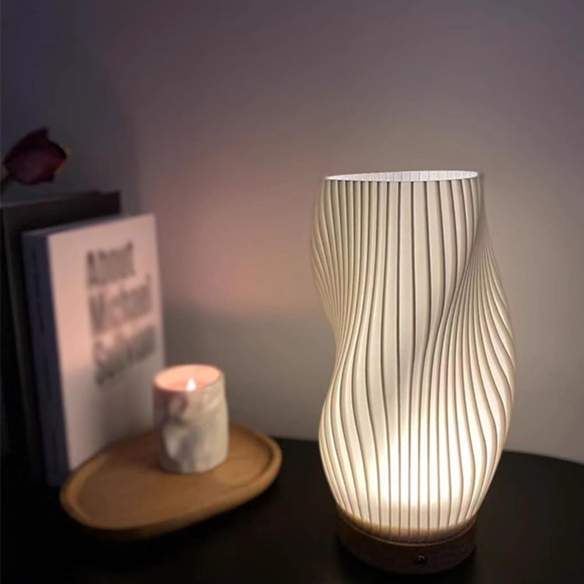 Bordlampe USB Dæmpbar Metal | Lucentia
