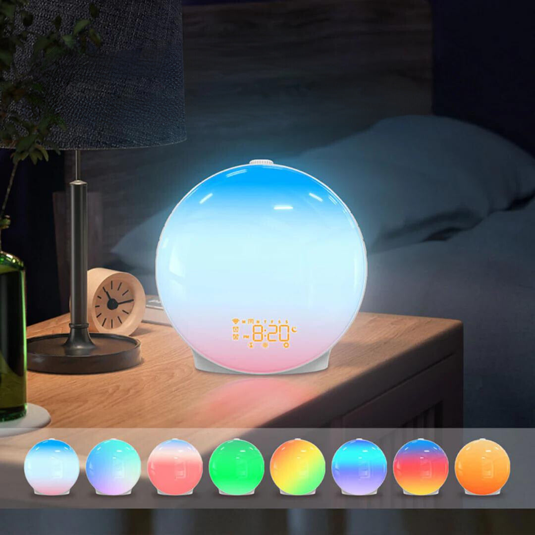 Wake-Up Light Solopgangssimulering | Luminexa