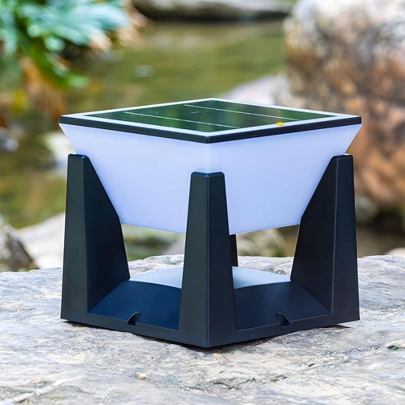 Solar Have Lampe Kubisk LED Udendørs Design | Cubero