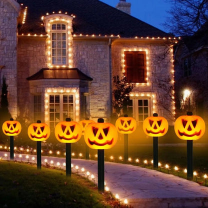 Solcelle Havelamper LED Græskar Halloween | SolarGlow