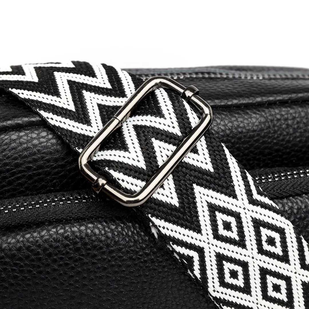 Messenger Taske Dame Ægte Læder Kompakt Crossbody Casual Hverdag Klassisk | Elettra
