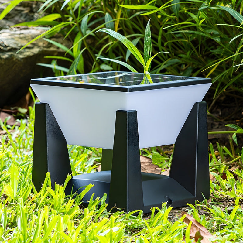 Solar Have Lampe Kubisk LED Udendørs Design | Cubero