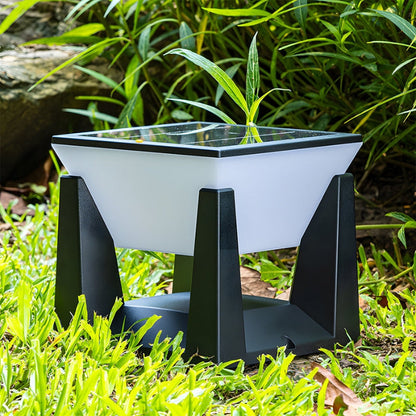 Solar Have Lampe Kubisk LED Udendørs Design | Cubero