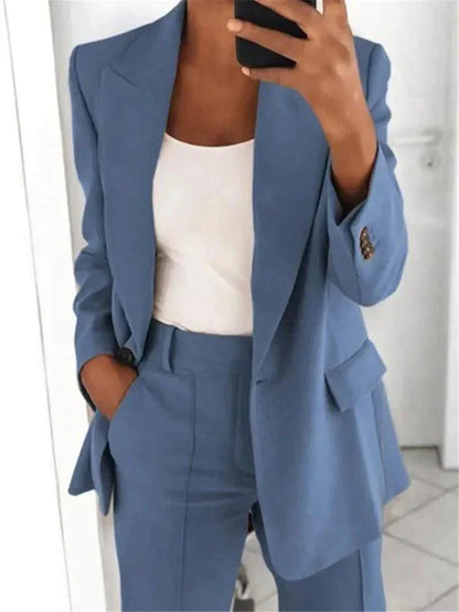 Dame Sæt Elegant Tailored Komfort Business | Velmira