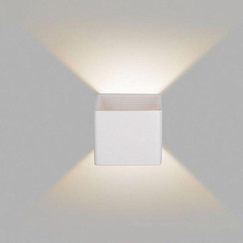 LED Væglampe Op- og Nedadgående Aluminium Indendørs | BeamAura