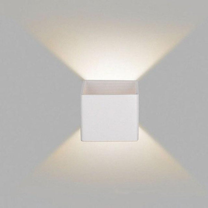 LED Væglampe Op- og Nedadgående Aluminium Indendørs | BeamAura